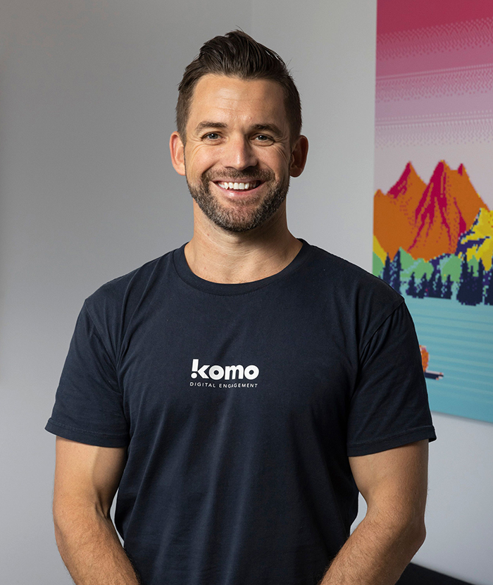 Joel Steel, Co-founder and CEO of Komo Technologies