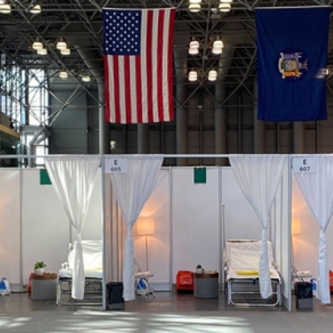 Javits Center Makeshift Hospital